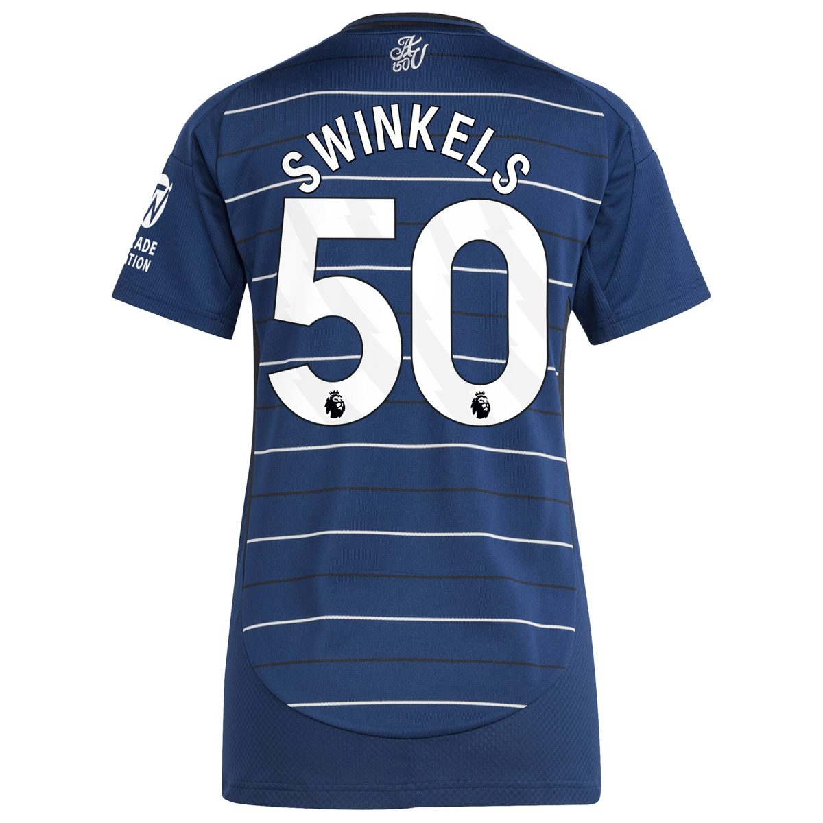 aston villa adidas third shirt 2024-25 – womens with swinkels 50 printing Collection | Official Aston Villa Jerseys for Fans