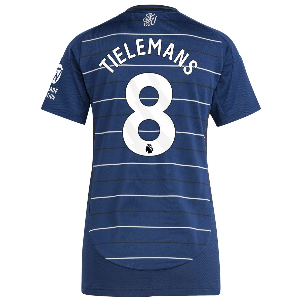 aston villa adidas third shirt 2024-25 – womens with tielemans 8 printing Collection | Official Aston Villa Jerseys for Fans