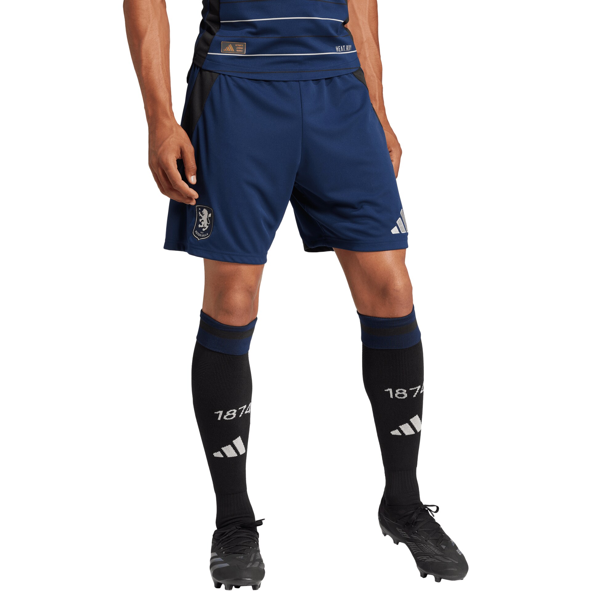 aston villa adidas third shorts 2024-25 with custom printing Collection | Official Aston Villa Jerseys for Fans