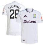 aston villa adidas wsl away authentic shirt 2024-25 with gabi nunes 28 printing Collection | Official Aston Villa Jerseys for Fans