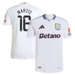 aston villa adidas wsl away authentic shirt 2024-25 with maritz 16 printing Collection | Official Aston Villa Jerseys for Fans