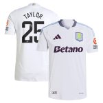 aston villa adidas wsl away authentic shirt 2024-25 with taylor 25 printing Collection | Official Aston Villa Jerseys for Fans