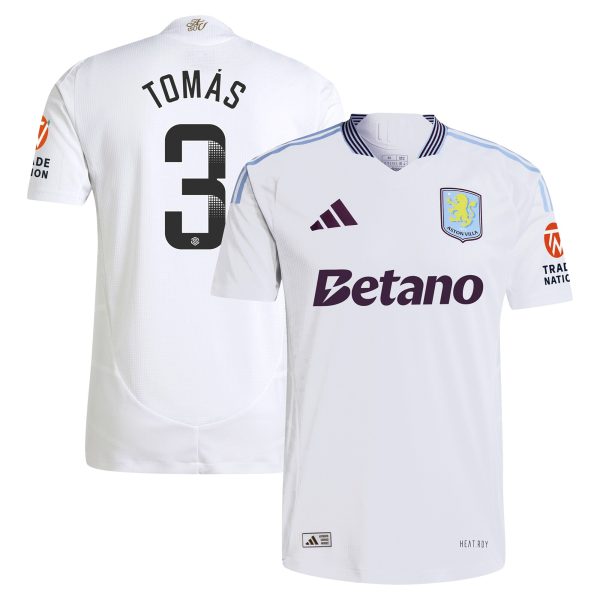 aston villa adidas wsl away authentic shirt 2024-25 with tomás 3 printing Collection | Official Aston Villa Jerseys for Fans