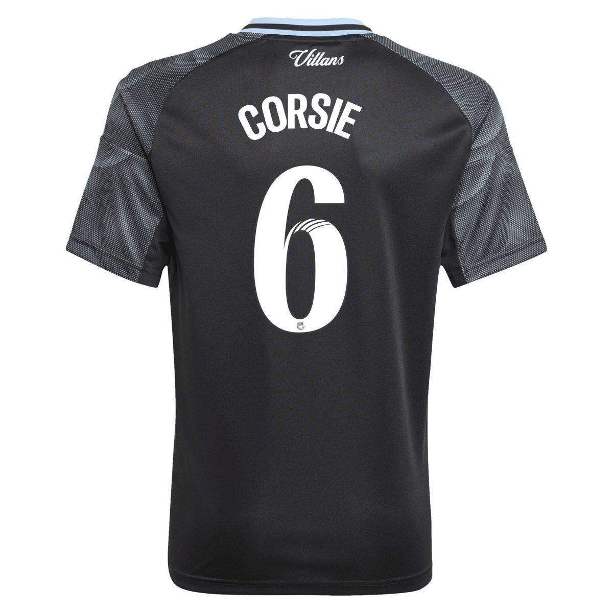 aston villa adidas wsl away shirt 2025-26 – kids with corsie 6 printing Collection | Official Aston Villa Jerseys for Fans