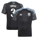 aston villa adidas wsl away shirt 2025-26 – kids with tomás 3 printing Collection | Official Aston Villa Jerseys for Fans