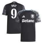 aston villa adidas wsl away shirt 2025-26 with daly 9 printing Collection | Official Aston Villa Jerseys for Fans