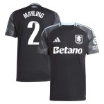aston villa adidas wsl away shirt 2025-26 with mayling 2 printing Collection | Official Aston Villa Jerseys for Fans