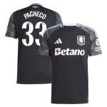 aston villa adidas wsl away shirt 2025-26 with pacheco 33 printing Collection | Official Aston Villa Jerseys for Fans