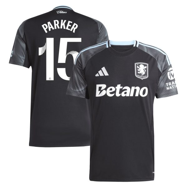aston villa adidas wsl away shirt 2025-26 with parker 15 printing Collection | Official Aston Villa Jerseys for Fans