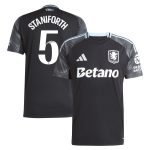 aston villa adidas wsl away shirt 2025-26 with staniforth 5 printing Collection | Official Aston Villa Jerseys for Fans