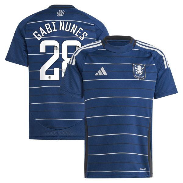 aston villa adidas wsl third shirt 2024-25 – kids with gabi nunes 28 printing Collection | Official Aston Villa Jerseys for Fans