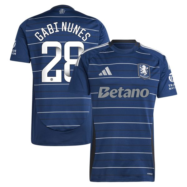 aston villa adidas wsl third shirt 2024-25 with gabi nunes 28 printing Collection | Official Aston Villa Jerseys for Fans