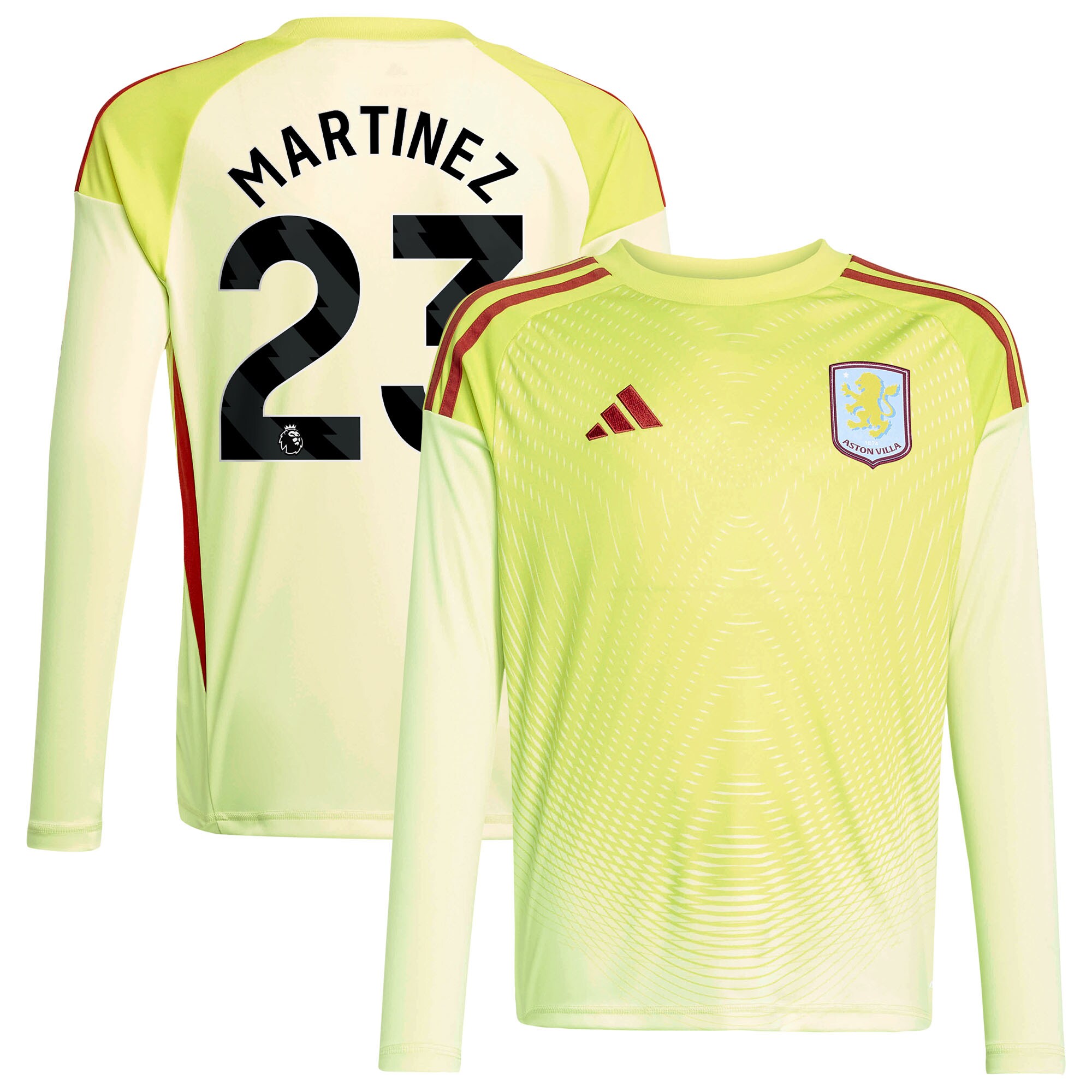 aston villa away goalkeeper shirt 2025-26 – kids with martinez 23 printing Collection | Official Aston Villa Jerseys for Fans