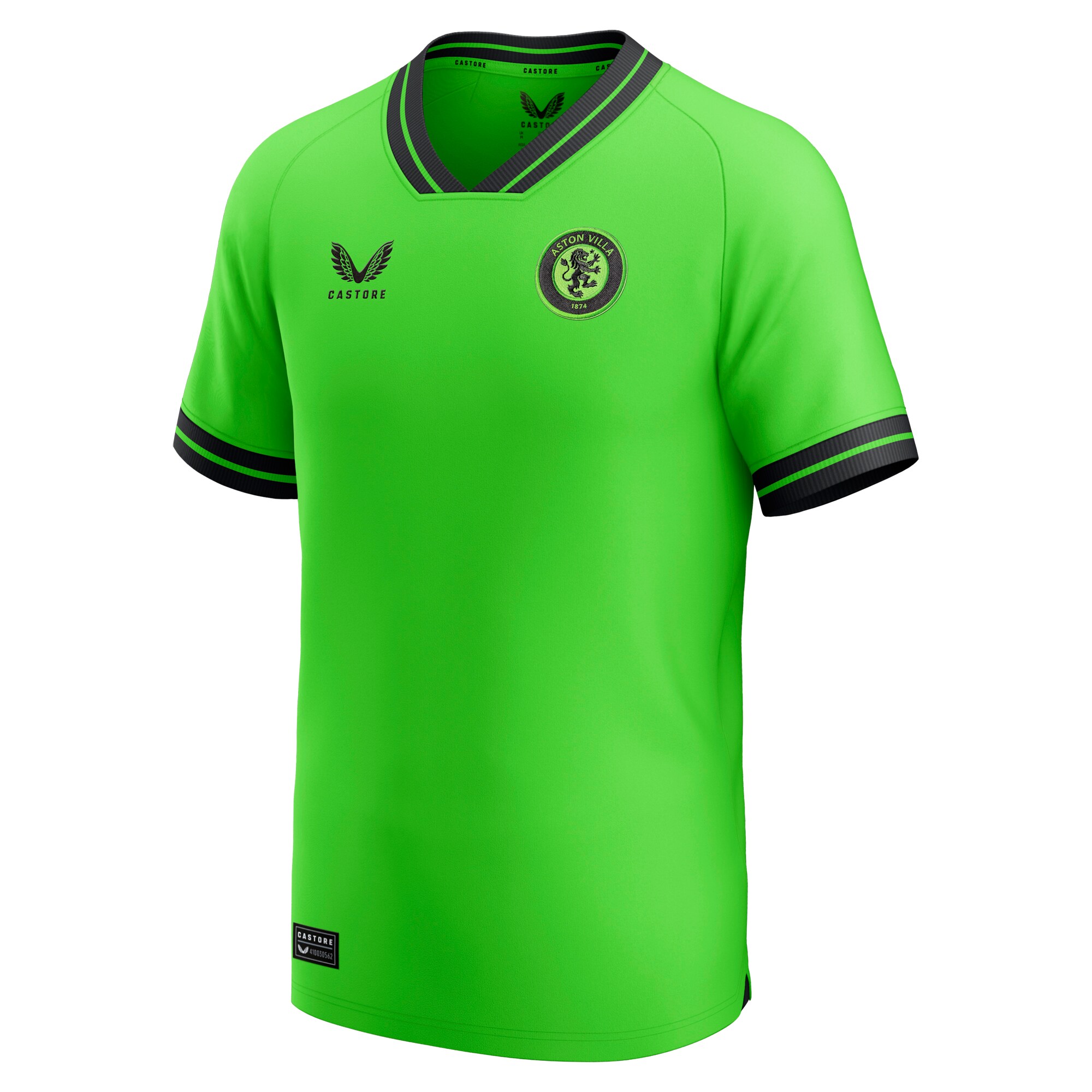 aston villa castore away goalkeeper shirt 2023-24 – kids with custom printing Collection | Official Aston Villa Jerseys for Fans