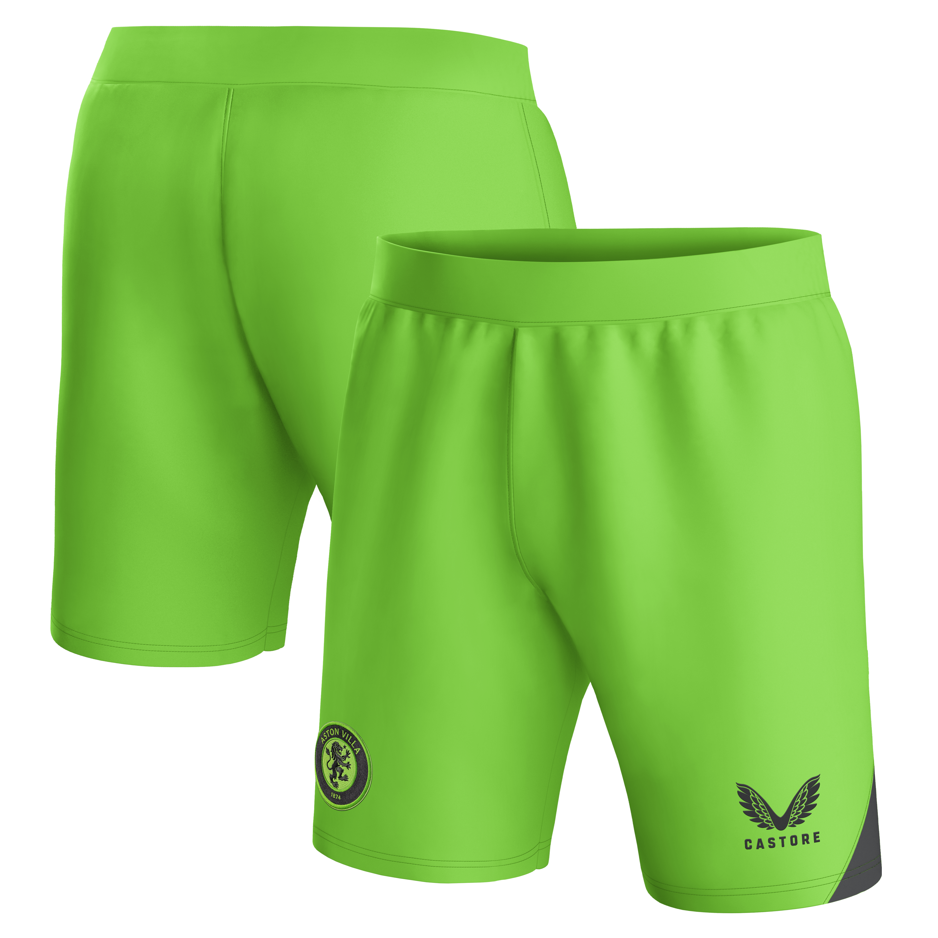 aston villa castore away goalkeeper shorts 2023-24 – kids – 13385917 with custom printing Collection | Official Aston Villa Jerseys for Fans