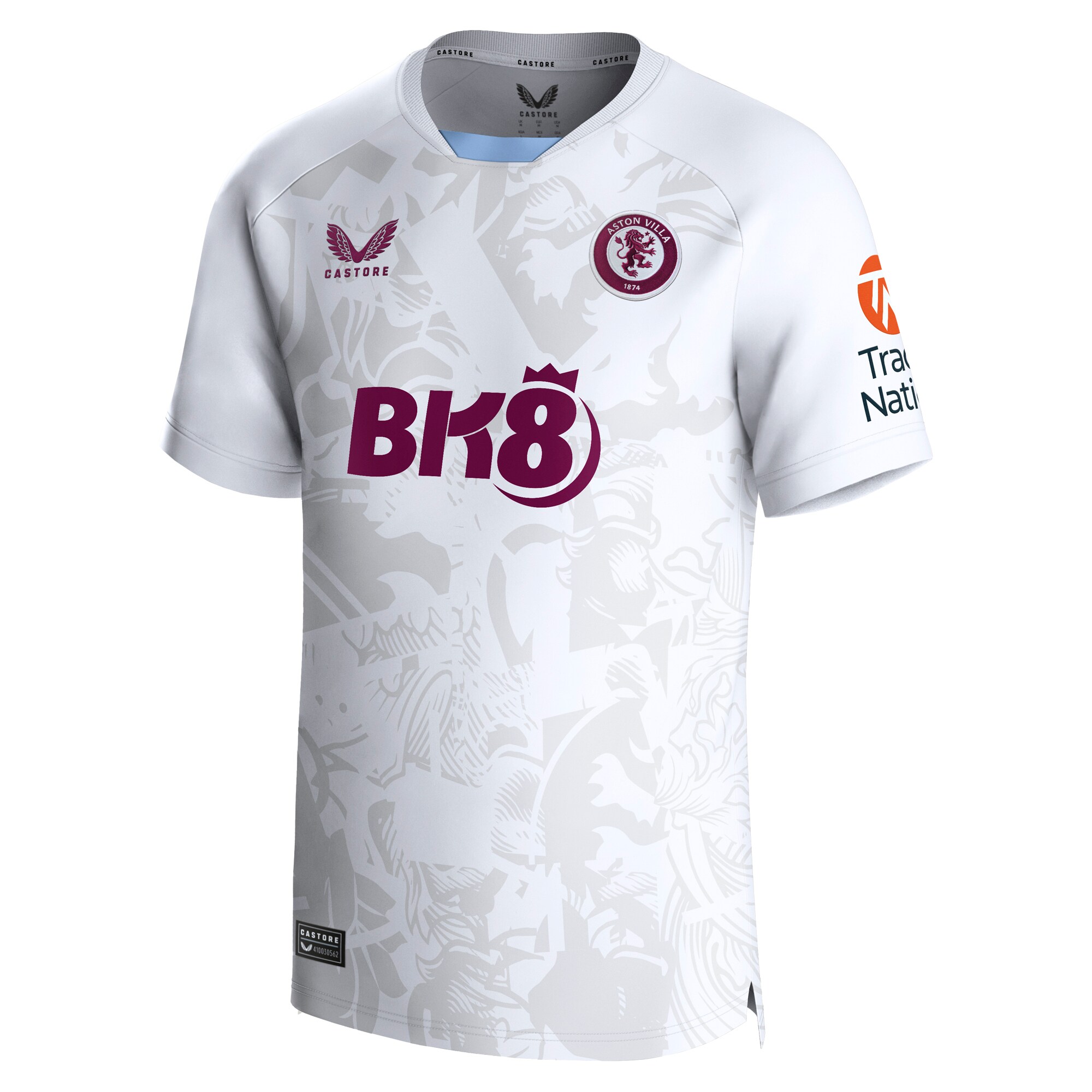 aston villa castore away shirt 2023-24 with custom printing Collection | Official Aston Villa Jerseys for Fans