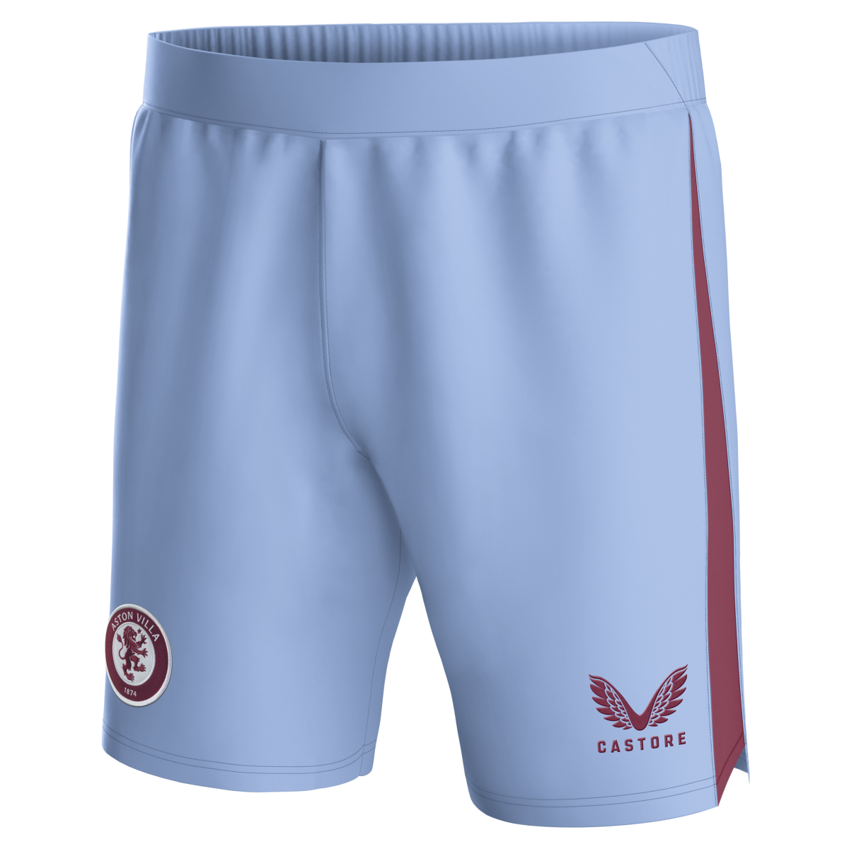 aston villa castore away shorts 2023-24 – kids with custom printing Collection | Official Aston Villa Jerseys for Fans