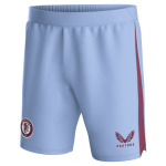 aston villa castore away shorts 2023-24 – kids with custom printing Collection | Official Aston Villa Jerseys for Fans