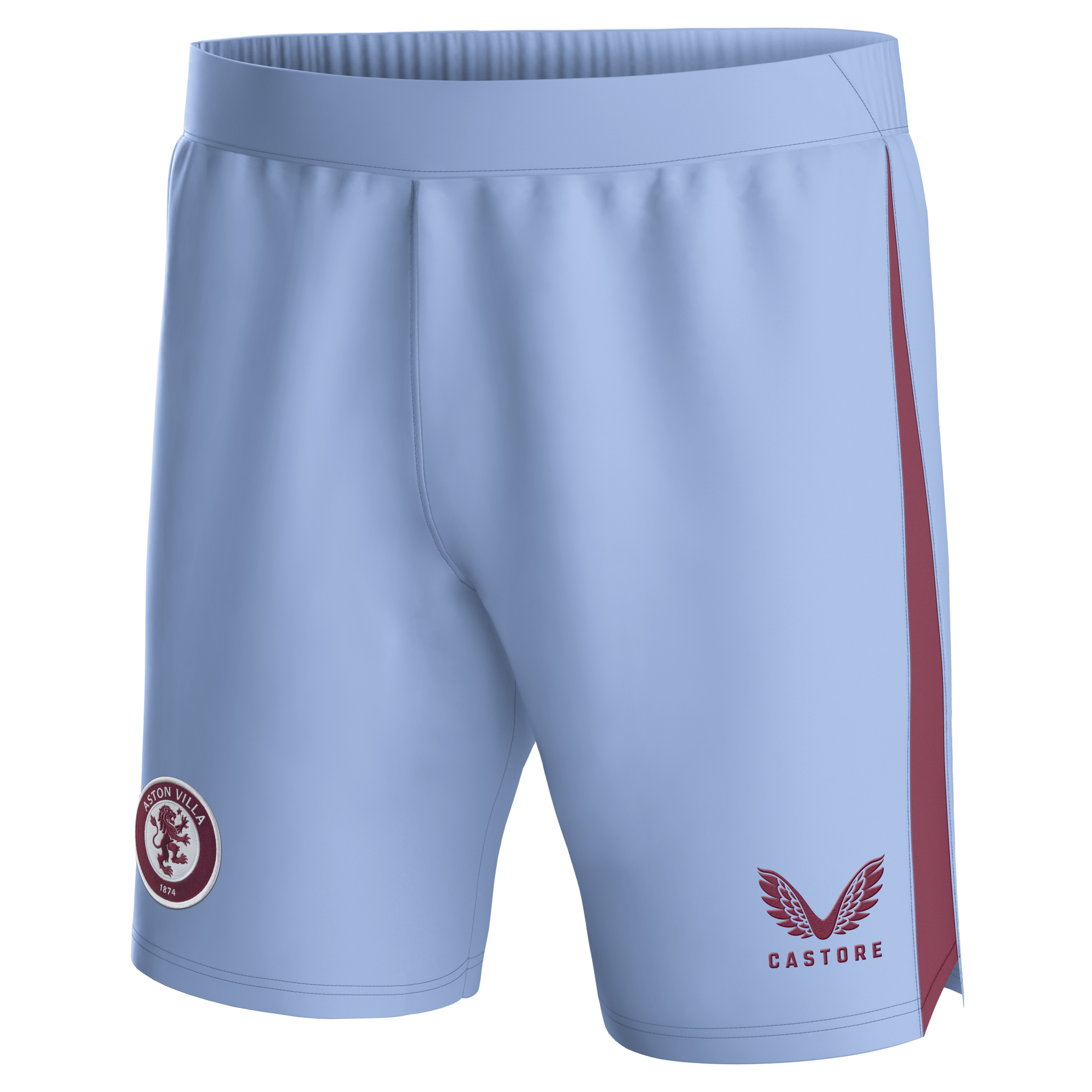aston villa castore away shorts 2023-24 – kids with custom printing Collection | Official Aston Villa Jerseys for Fans