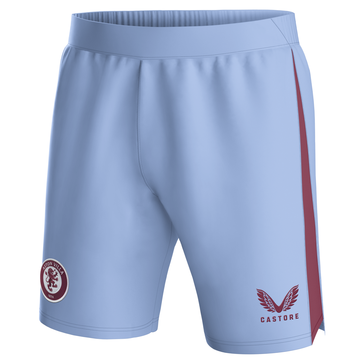 aston villa castore away shorts 2023-24 with custom printing Collection | Official Aston Villa Jerseys for Fans