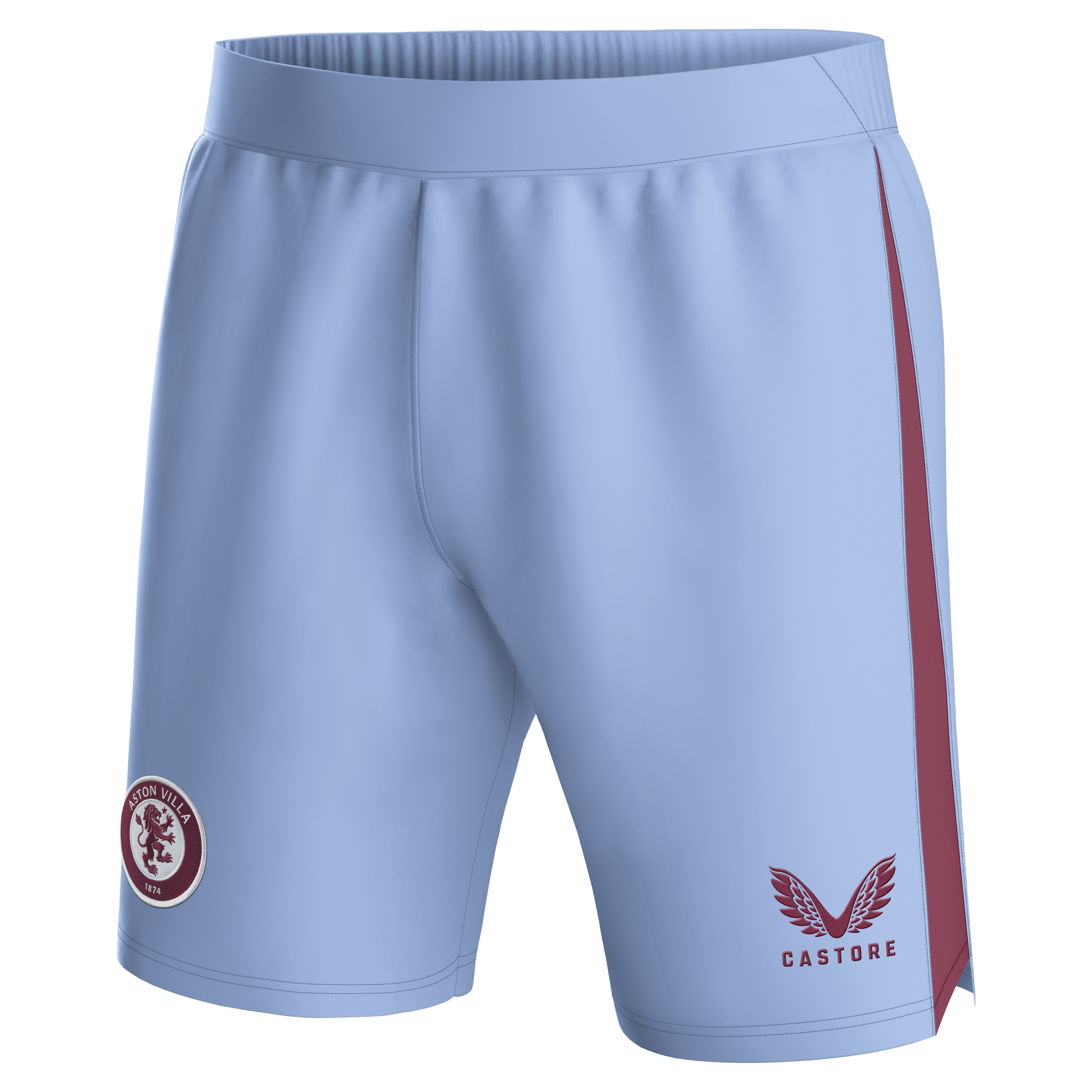 aston villa castore away shorts 2023-24 with custom printing Collection | Official Aston Villa Jerseys for Fans