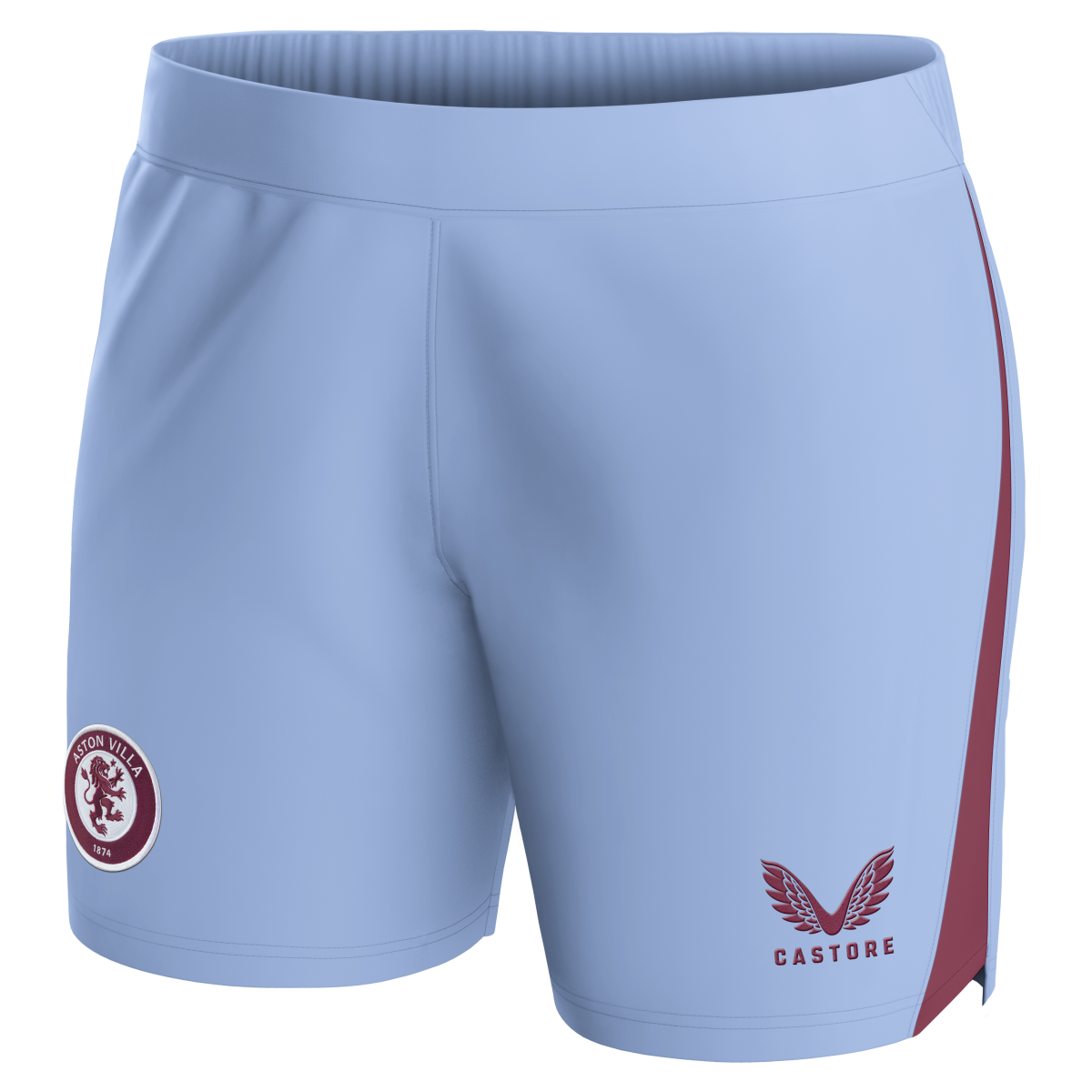 aston villa castore away shorts 2023-24 – womens with custom printing Collection | Official Aston Villa Jerseys for Fans