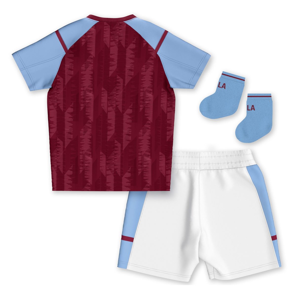 aston villa castore home baby kit 2023-24 with custom printing Collection | Official Aston Villa Jerseys for Fans
