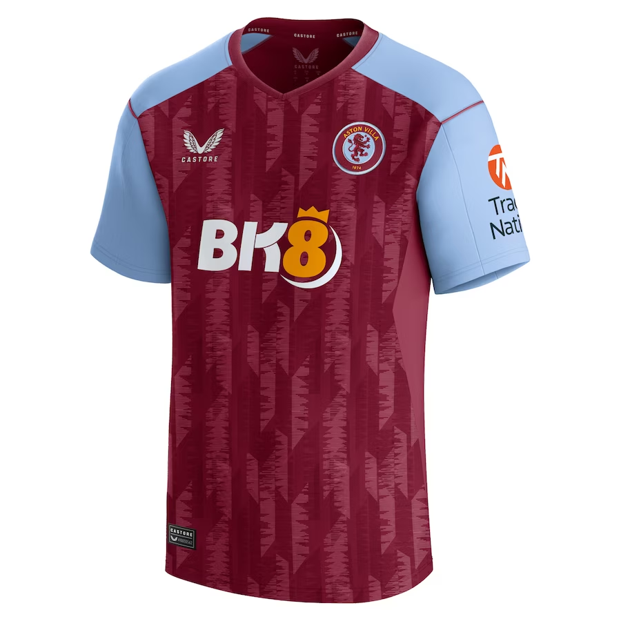 aston villa castore home shirt 2023-24 with custom printing Collection | Official Aston Villa Jerseys for Fans