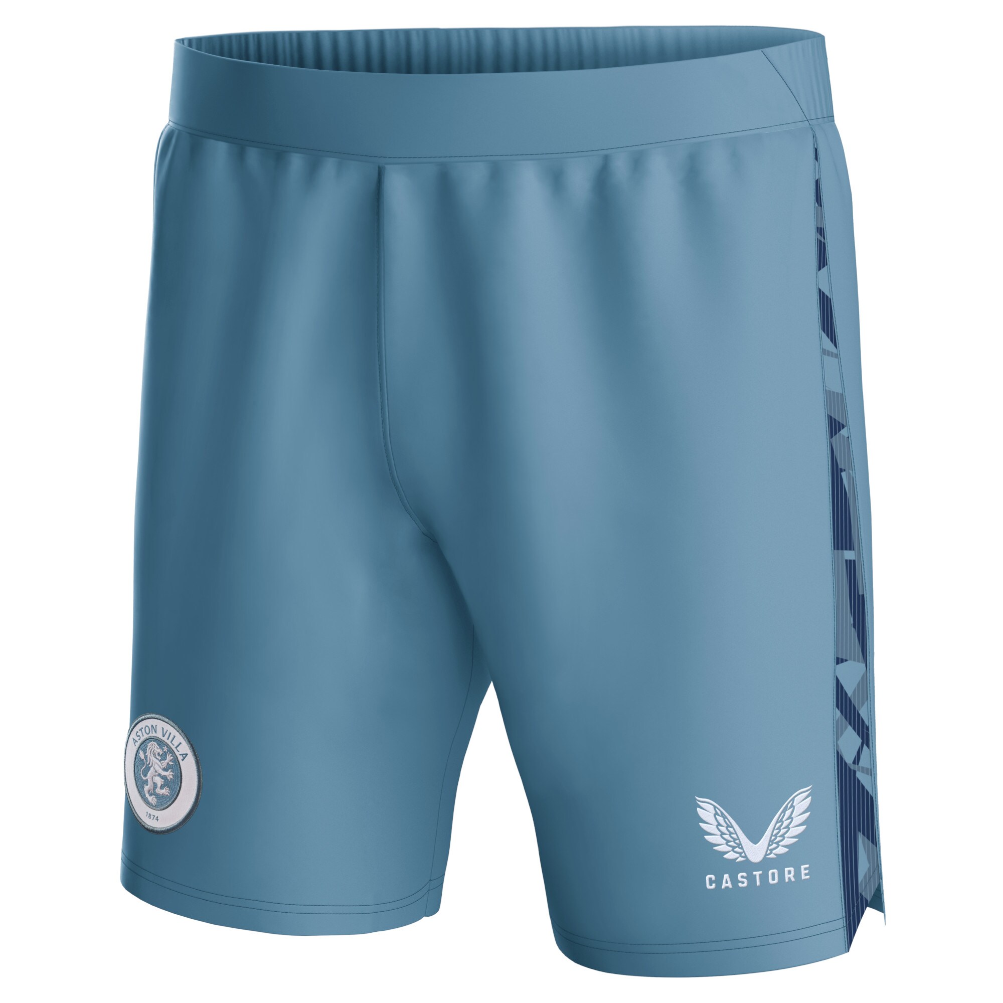 aston villa castore third shorts 2023-24 – kids with custom printing Collection | Official Aston Villa Jerseys for Fans