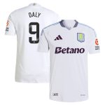 aston villa wsl adidas away authentic shirt 2024-25 with daly 9 printing Collection | Official Aston Villa Jerseys for Fans