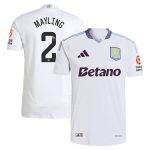 aston villa wsl adidas away authentic shirt 2024-25 with mayling 2 printing Collection | Official Aston Villa Jerseys for Fans