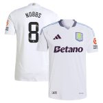 aston villa wsl adidas away authentic shirt 2024-25 with nobbs 8 printing Collection | Official Aston Villa Jerseys for Fans