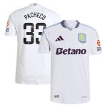 aston villa wsl adidas away authentic shirt 2024-25 with pacheco 33 printing Collection | Official Aston Villa Jerseys for Fans