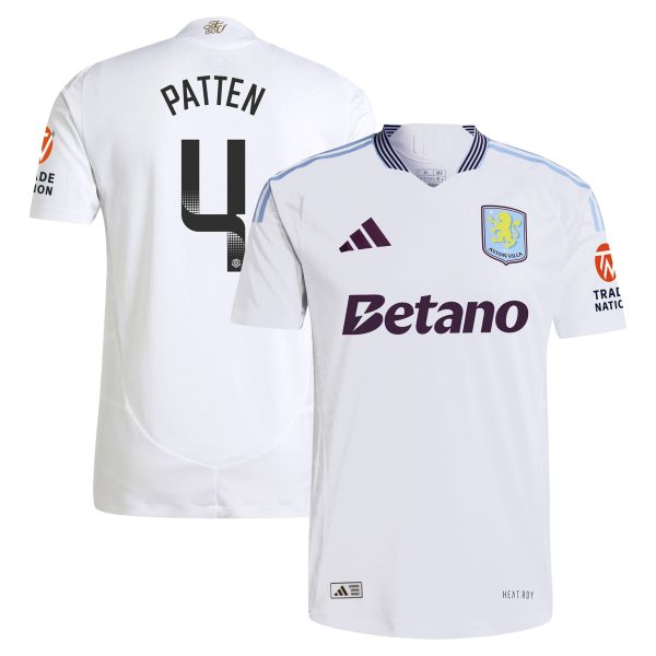 aston villa wsl adidas away authentic shirt 2024-25 with patten 4 printing Collection | Official Aston Villa Jerseys for Fans