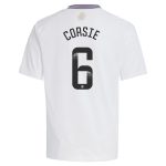 aston villa wsl adidas away shirt 2024-25 – kids with corsie 6 printing Collection | Official Aston Villa Jerseys for Fans