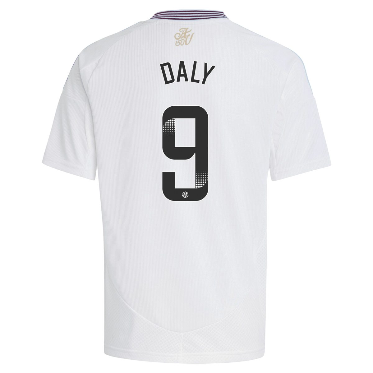 aston villa wsl adidas away shirt 2024-25 – kids with daly 9 printing Collection | Official Aston Villa Jerseys for Fans