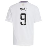 aston villa wsl adidas away shirt 2024-25 – kids with daly 9 printing Collection | Official Aston Villa Jerseys for Fans
