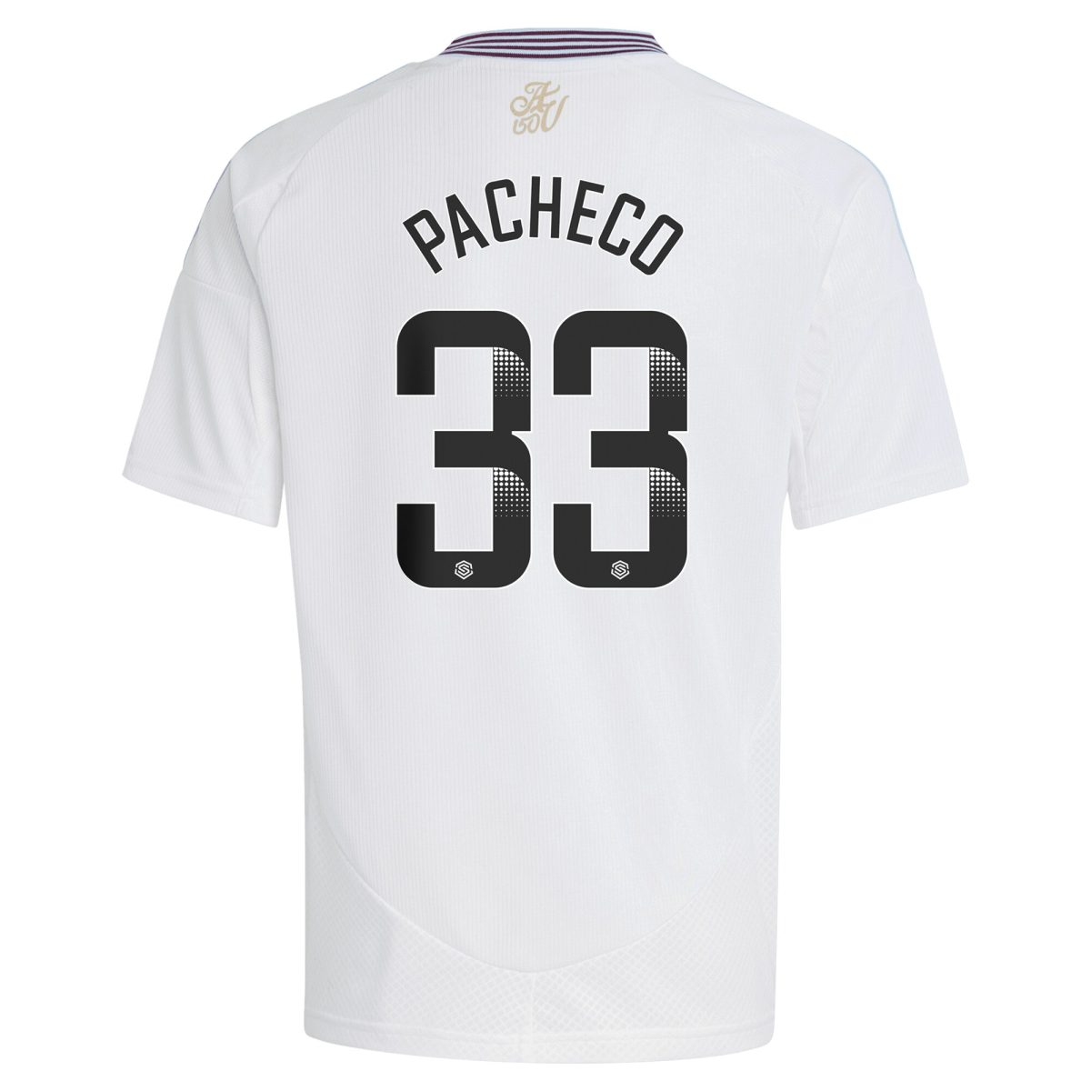 aston villa wsl adidas away shirt 2024-25 – kids with pacheco 33 printing Collection | Official Aston Villa Jerseys for Fans