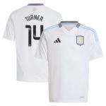 aston villa wsl adidas away shirt 2024-25 – kids with turner 14 printing Collection | Official Aston Villa Jerseys for Fans