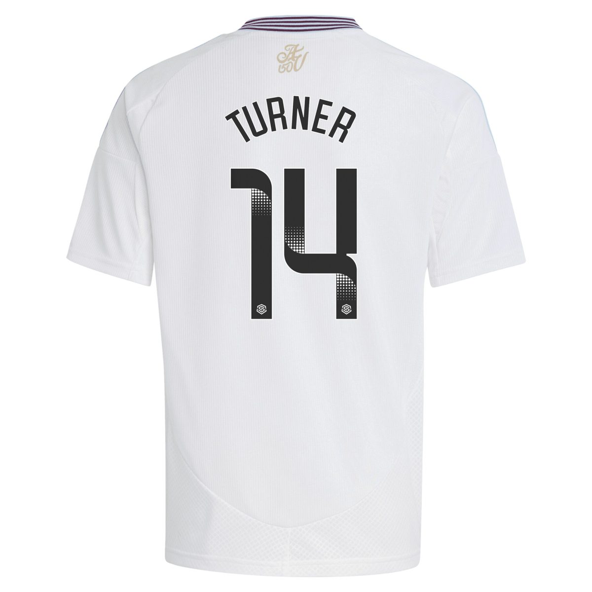 aston villa wsl adidas away shirt 2024-25 – kids with turner 14 printing Collection | Official Aston Villa Jerseys for Fans