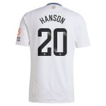 aston villa wsl adidas away shirt 2024-25 with hanson 20 printing Collection | Official Aston Villa Jerseys for Fans