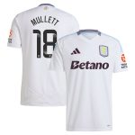 aston villa wsl adidas away shirt 2024-25 with mullett 18 printing Collection | Official Aston Villa Jerseys for Fans