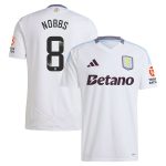 aston villa wsl adidas away shirt 2024-25 with nobbs 8 printing Collection | Official Aston Villa Jerseys for Fans