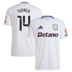 aston villa wsl adidas away shirt 2024-25 with turner 14 printing Collection | Official Aston Villa Jerseys for Fans