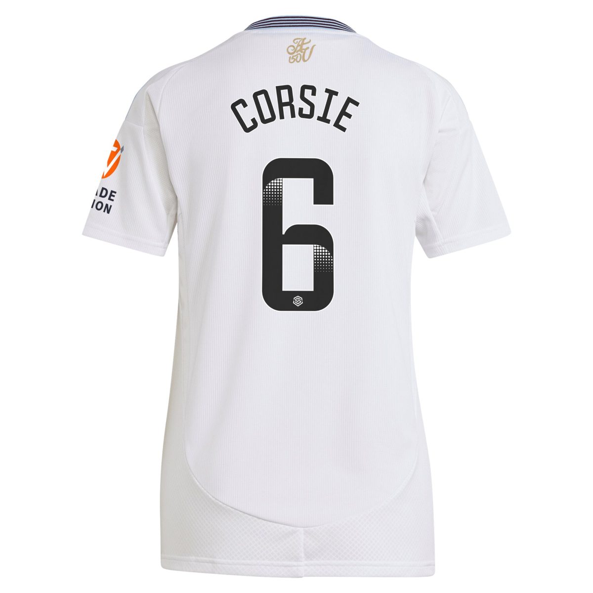 aston villa wsl adidas away shirt 2024-25 – womens with corsie 6 printing Collection | Official Aston Villa Jerseys for Fans