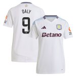 aston villa wsl adidas away shirt 2024-25 – womens with daly 9 printing Collection | Official Aston Villa Jerseys for Fans