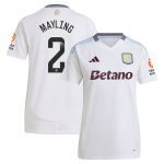aston villa wsl adidas away shirt 2024-25 – womens with mayling 2 printing Collection | Official Aston Villa Jerseys for Fans