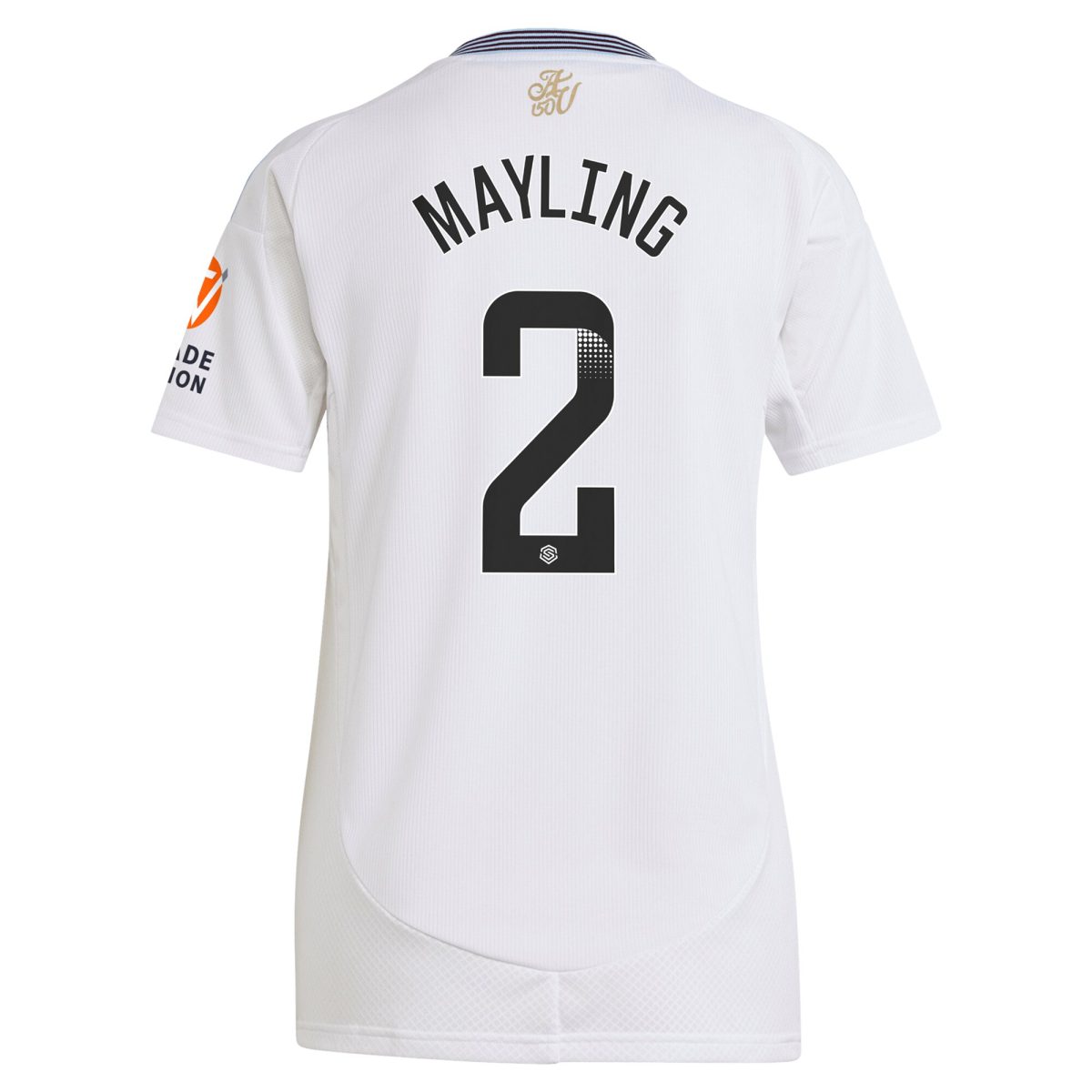 aston villa wsl adidas away shirt 2024-25 – womens with mayling 2 printing Collection | Official Aston Villa Jerseys for Fans
