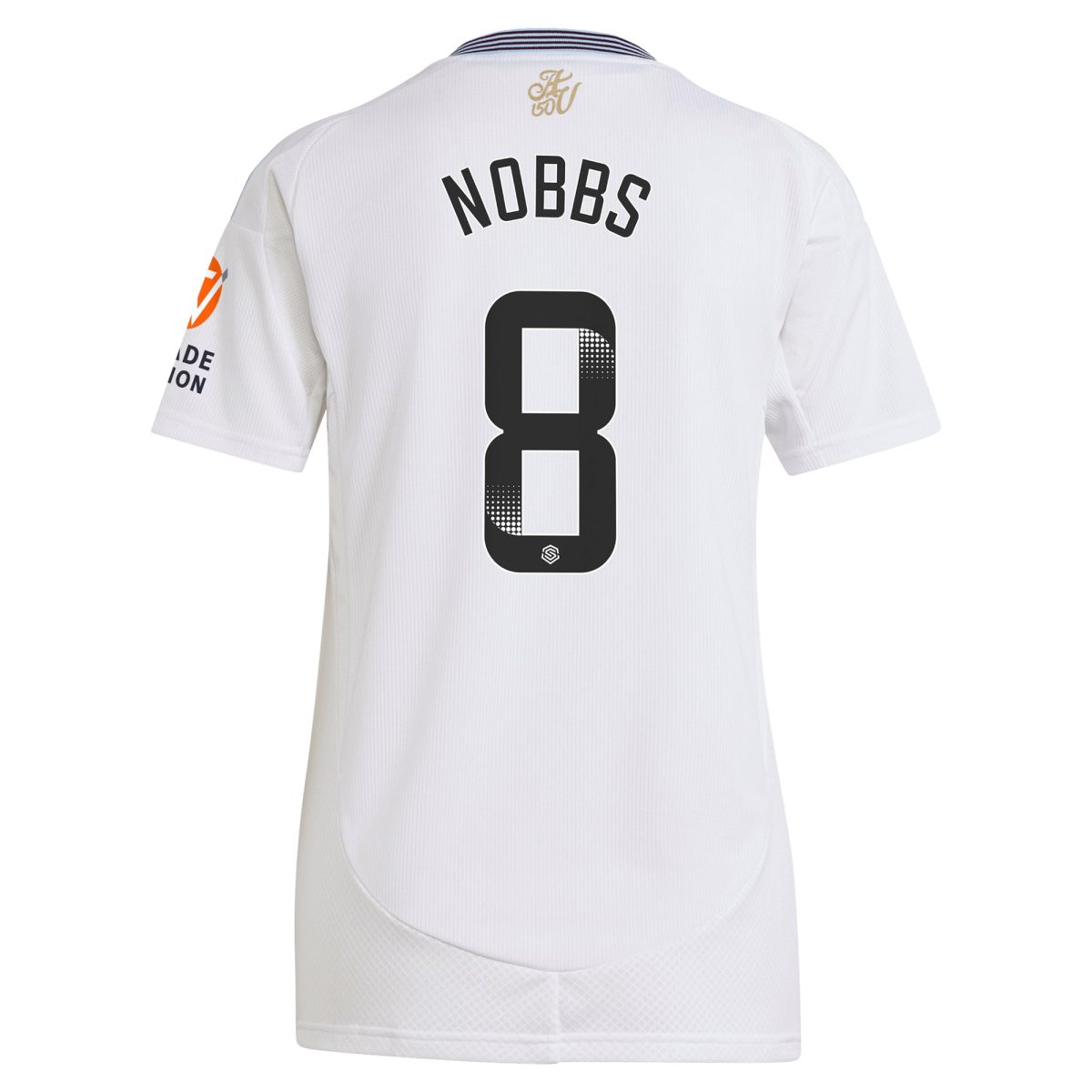 aston villa wsl adidas away shirt 2024-25 – womens with nobbs 8 printing Collection | Official Aston Villa Jerseys for Fans