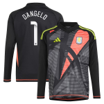 aston villa wsl adidas goalkeeper shirt 2024-25 – long sleeve – kids with d8217angelo 1 printing Collection | Official Aston Villa Jerseys for Fans